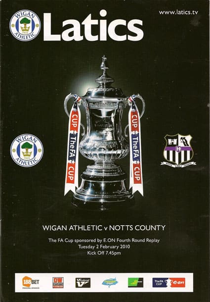 Wigan Athletic FC v Notts County FC